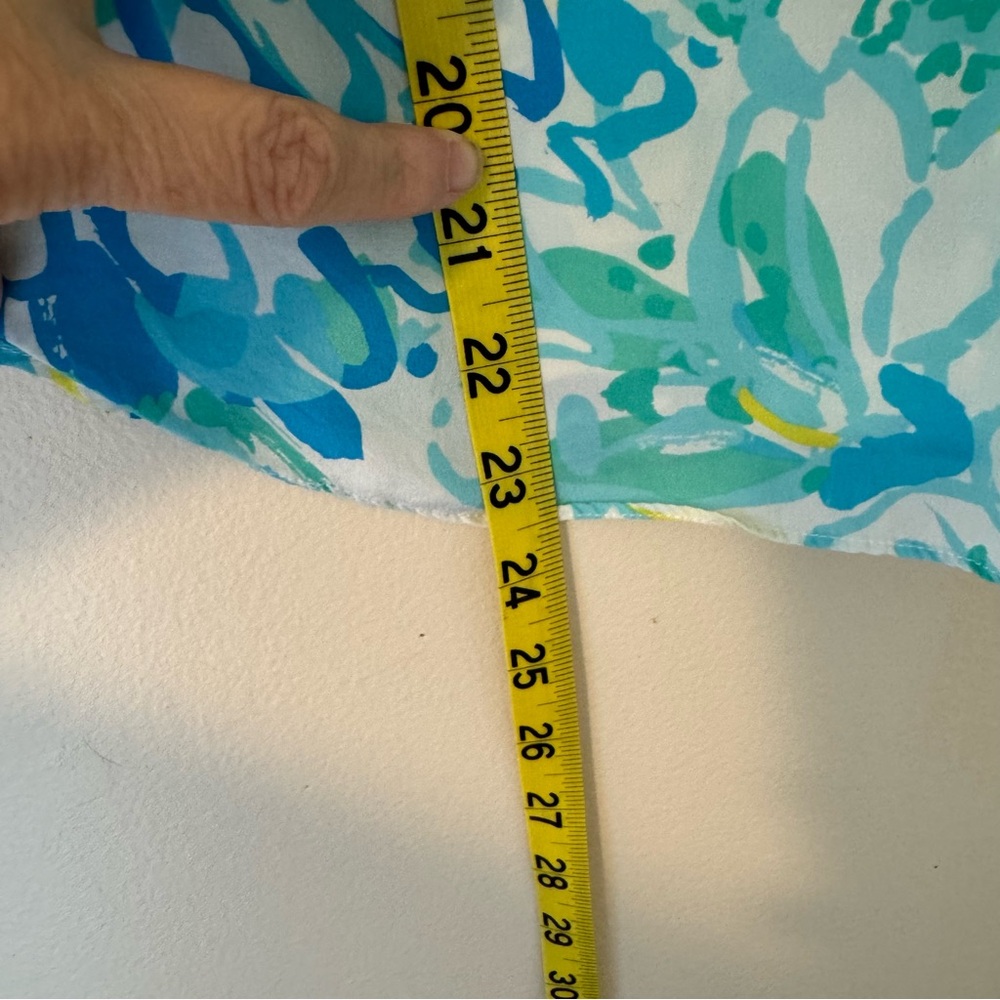 Lilly Pulitzer Dahlia Silk Tank in Resort White In A Pinch Size XS - Picture 6 of 8